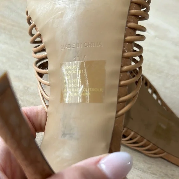 Steve Madden Bonds Heeled Sandal - 10 - Picture 8 of 16